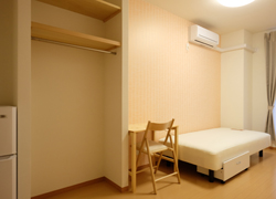 213号室 角部屋・専用ベランダ付