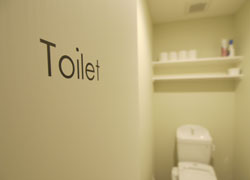 Bidet function for each toilets.